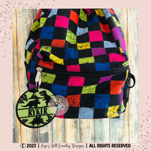 Load image into Gallery viewer, Dinosaur Bogg Bag, Sports, Lunchbox or Backpack Tag