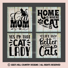 Load image into Gallery viewer, Cat Coasters