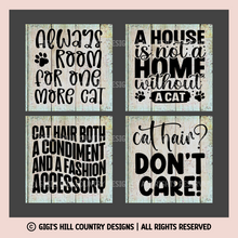 Load image into Gallery viewer, Cat Coasters