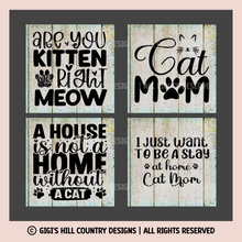 Load image into Gallery viewer, Cat Coasters