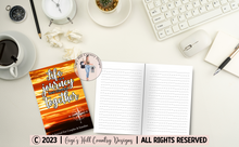 Load image into Gallery viewer, Life Is A Journey Best Traveled Together - 6x9 200 Page Fiery Sunset Travel Journal