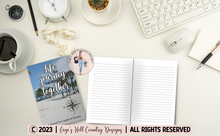 Load image into Gallery viewer, Life Is A Journey Best Traveled Together - 6x9 200 Page Sandy Beach Travel Journal