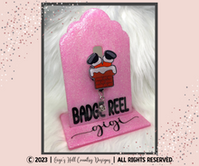 Load image into Gallery viewer, Santa Chimney - Badge Reel, Magnet, Keychain, Christmas Ornament, Lanyard, Lapel Pin