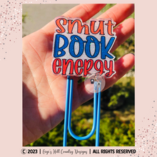 Load image into Gallery viewer, Smut Book Energy Bookmark, Bogg Bag, Book Bag Tag