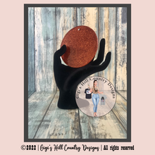 Load image into Gallery viewer, Monogram Beaded Rear View Mirror Dangle Decor