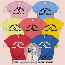 Load image into Gallery viewer, Cane Corso & Smutty Books Graphic Tee