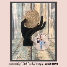 Load image into Gallery viewer, Monogram Beaded Rear View Mirror Dangle Decor