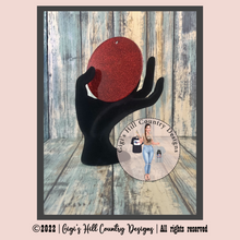 Load image into Gallery viewer, Monogram Beaded Rear View Mirror Dangle Decor