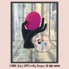 Load image into Gallery viewer, Monogram Beaded Rear View Mirror Dangle Decor