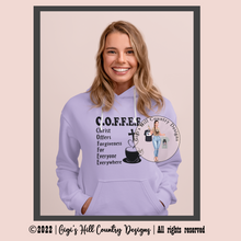 Load image into Gallery viewer, Christ Offers Forgiveness For Everyone Everywhere Hoodie OR Tee