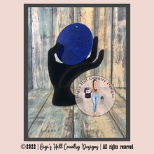 Load image into Gallery viewer, Monogram Beaded Rear View Mirror Dangle Decor