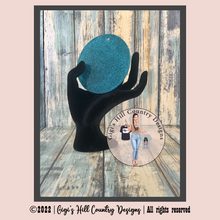 Load image into Gallery viewer, Monogram Beaded Rear View Mirror Dangle Decor