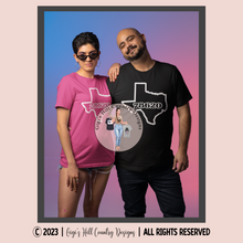 Load image into Gallery viewer, CUSTOM State Zip Code Graphic Tee
